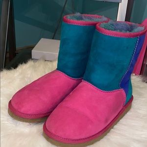 Rare Color Block Uggs